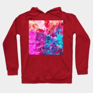 Rainbow Explosion Abstract Painting Hoodie